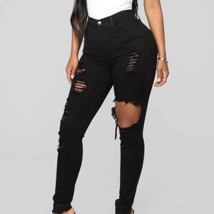 Fashion Nova Glistening jeans